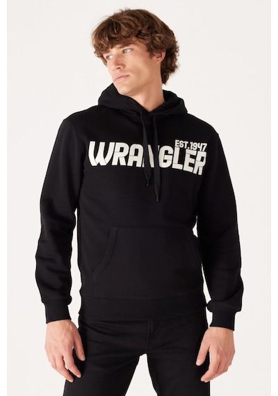 Wrangler Erkek Sweat W232257001 Siyah