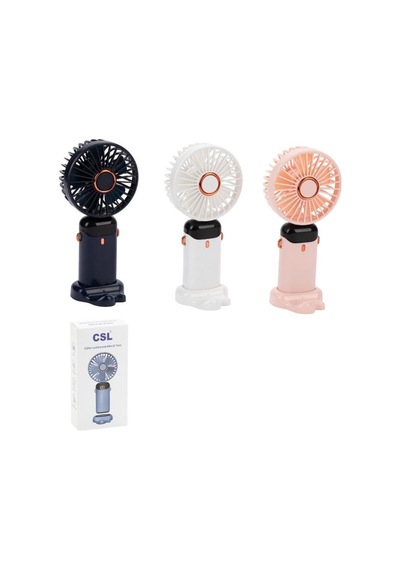 Csl F100 Şarjlı Mini Fan Siyah