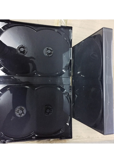 Boş Dvd Kutusu 4'Lü 2Ad (4 Disk Kapasiteli 22Mm Scanavo Marka)