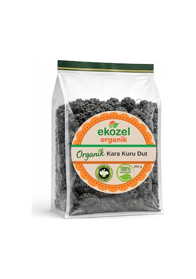 Organik Kuru Kara Dut-106 250 G