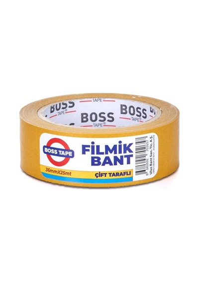 Geseus Boss Çokamaçlı Çift Taraflı Filmik Bant 36 MMx25mt