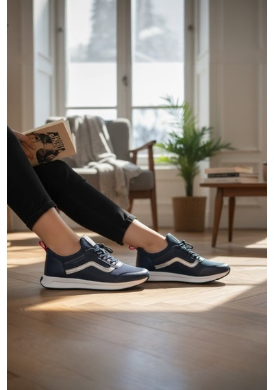 Enoch Erkek Günlük Spor Ayakkabı Klasik Dalga Şeritli Sneaker Rahat Kalıp Yürüyüş Modeli 2332 Lacı