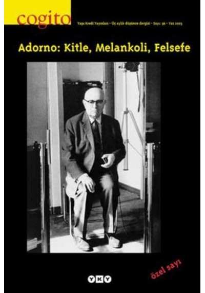 Cogito Dergisi Sayı: 36 Adorno Özel Sayısı