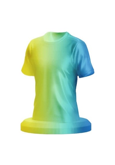 Winkle Pla Silk Multicolor Filament Blue-yellow 1.75mm 1 Kg