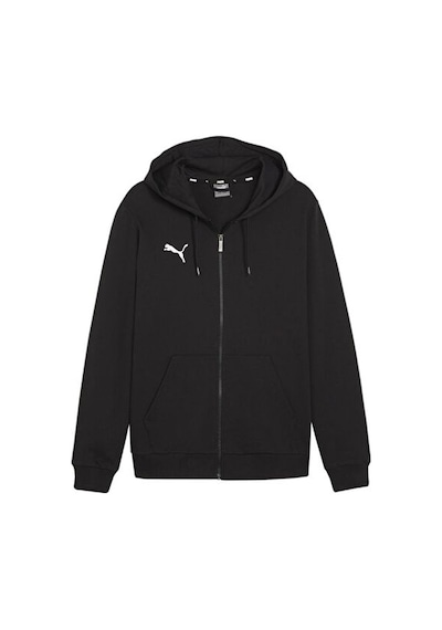 Puma Teamgoal Casuals Hooded Erkek Futbol Ceketi 65859503 Siyah Siyah