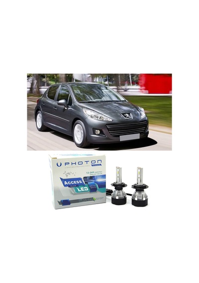 Peugeot 207 Sis Far Ampulü H11 Access Yeni Seri Beyaz 2006-2014