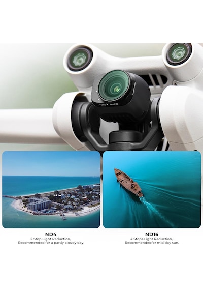 K&f Concept Djı Drone Mini 3 Pro Ve Mini 3 İçin Değişken Nd2-nd32 Filtre