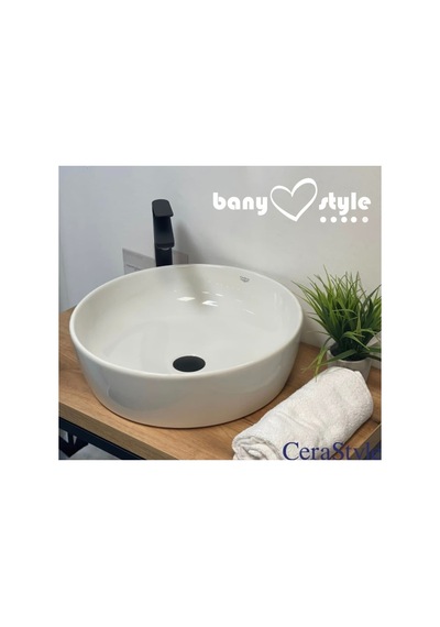 Cerastyle One Lavabo 46 Cm Yuvarlak Çanak Tezgah Üstü Diğer