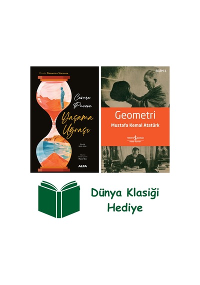 Yaşama Uğraşı Ciltli + Geometri + Dünya Klasiği Hediye