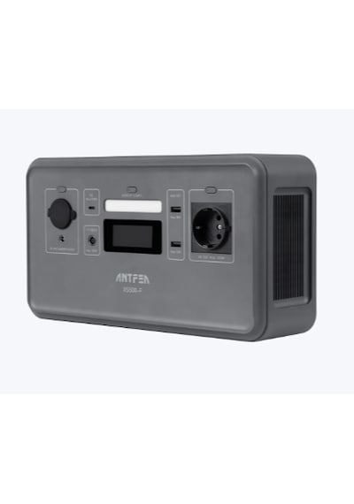 Antfea Xs500f Taşınabilir Güç Sistemi - Gri 500w Mini Güç İstasyonu