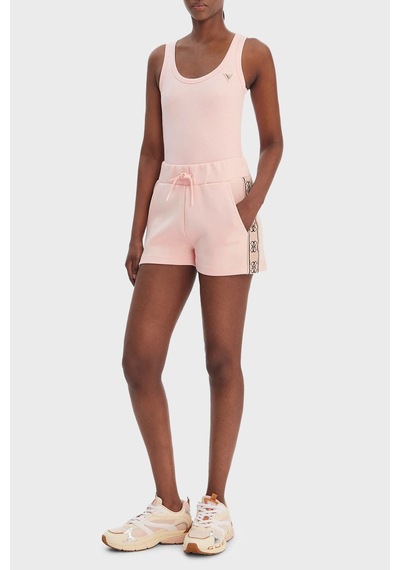 Guess Bayan Top V4yp06 K8rt2 G67b Pembe Pembe