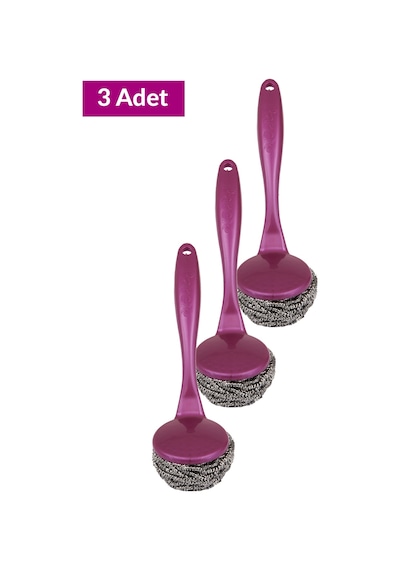 Saplı Ovma Teli Üçlü Set