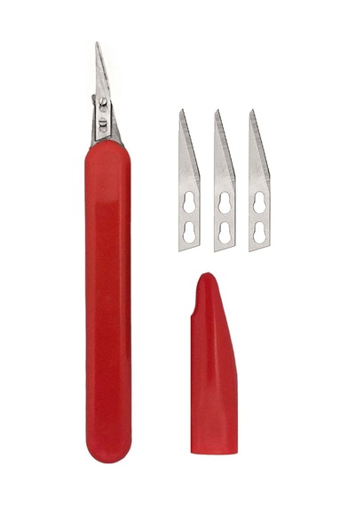 Mozz Art Pro Kesim Bıçağı Ve 3 Yedek Bıçak Seti