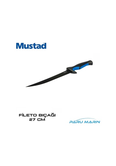 Mustad Premium Fileto Kamp Bıçağı 27cm