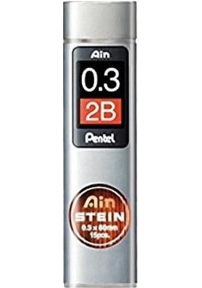 Pentel Standart Min 2B 60 MM 0.3 MM Siyah 09112043