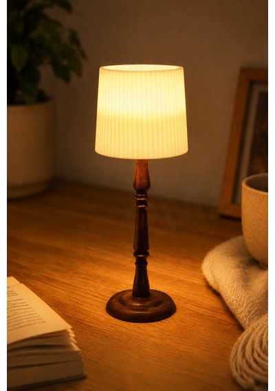 Mini Masa Lambası 14 Cm Led Tealight Uyumlu Ahşap Görünümlü Gece Lambası Sıcak Ortam Aydınlatması Mini Masa Lambası - 896939036 Mini Masa Lambası 14 Cm Led Tealight Uyumlu Ahşap Görünümlü Gece Lambası Sıcak Ortam Aydınlatması Mini Masa Lambası - 896939036