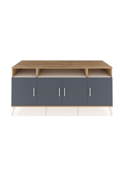 Kronos Konsol 6 Raflı 4 Kapaklı 176x59x83 Çam-antrasit/aytaşı Antrasit/aytaşı Kronos Konsol 6 Raflı 4 Kapaklı 176x59x83 Çam-antrasit/aytaşı Antrasit/aytaşı