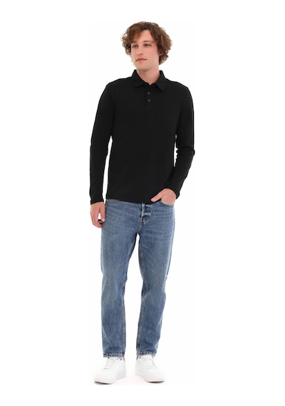 Kinetix Mb Sn329 Ukol Polo 5pr Siyah Erkek Uzun Kol T-shirt 000000000102024517 Siyah