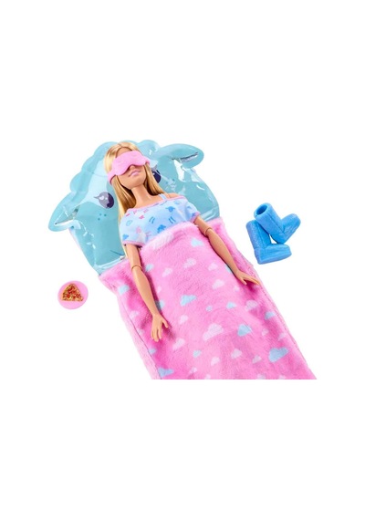 Barbie Sleepover Reveal Sürpriz Pijama Partisi Bebek Ve Aksesuar Seti Jmr88