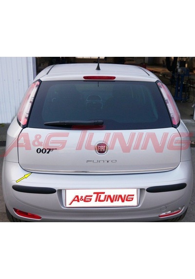 Fiat Punto Krom Bagaj Alt Çıta Formlu 2006 Üzeri Paslanmaz Çelik N11.3466