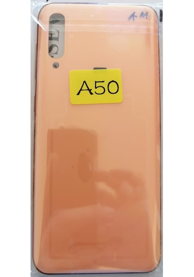 Samsung Galaxy A50 Uyumlu Kasa Turuncu - Yan Tuşlar Dahil, Lens Hariç Turuncu