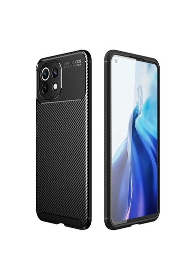 Xiaomi Mi 11 Lite Kılıf Karbon Silikon Case