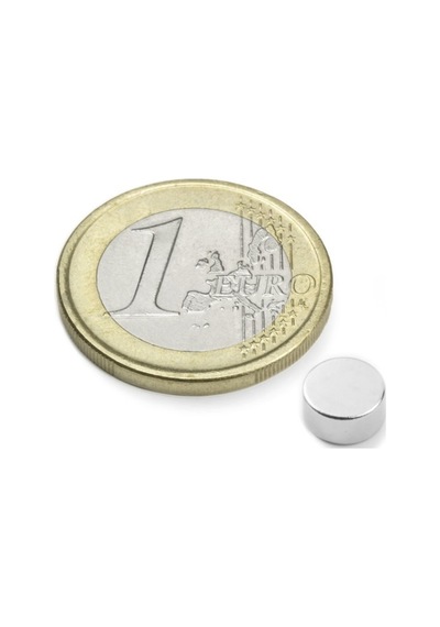 50 Adet 6Mm X 3Mm Yuvarlak Güçlü Neodyum Mıknatıs Magnet