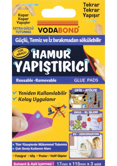 Vodabond Çok Amaçlı Hamur Yapıştırıcı