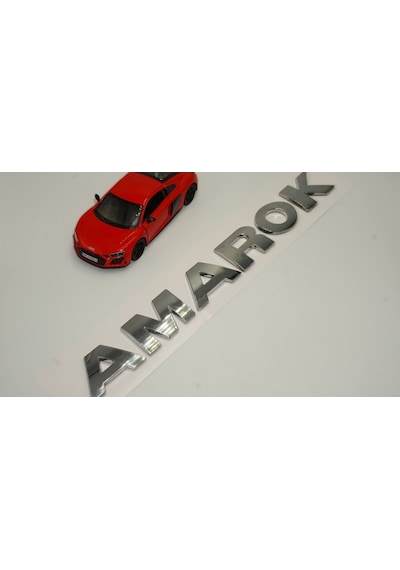 Vw Volkswagen Amarok Bagaj Krom Abs 3M 3D Yazı Logo Amblem