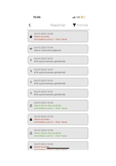 Desi Midline Smart Akıllı Alarm Sistemi