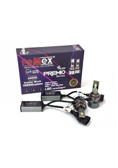 Premio Plus Hb4 9006 Şimşek Etkili Led Xenon 14000 Lumen