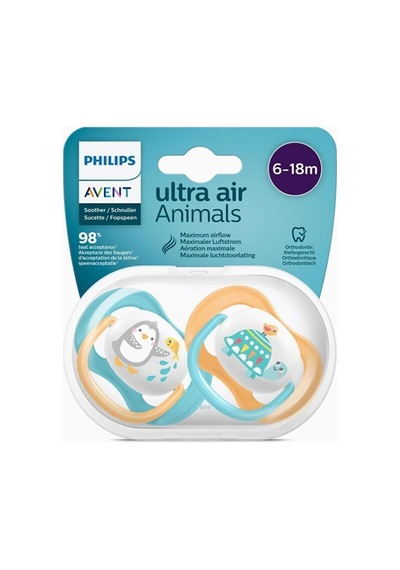 Philips Avent Avent Ultra Air Erkek Bebek Emzik 6 - 18 Ay