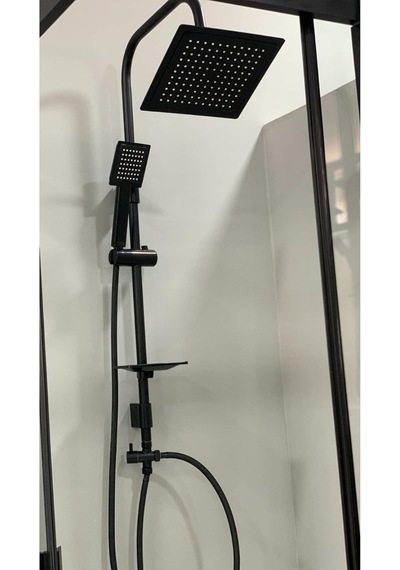 Robot Duş Seti Siyah 6998