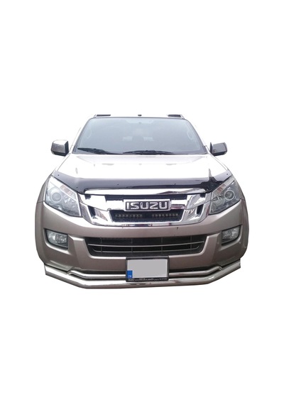 Isuzu Dmax Ön Krom Koruma Bıyık Paslanmaz Çelik