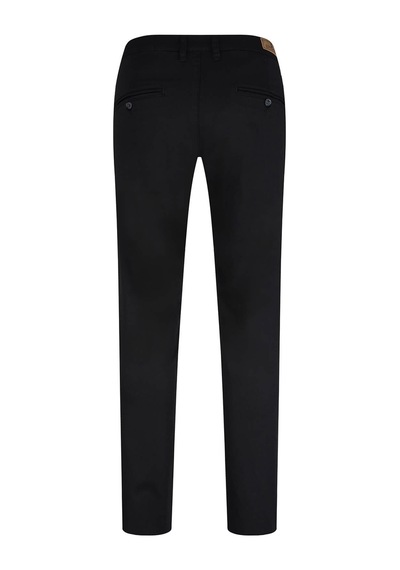 Hatemoğlu Siyah Regular Fit Yandan Cepli Kanvas Pantolon Hatemoğlu Siyah Regular Fit Yandan Cepli Kanvas Pantolon