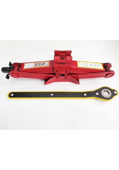 Akordion Kriko Makaslı 1,5 Ton Cırcırlı Kollu+bijon Anahtarı Set