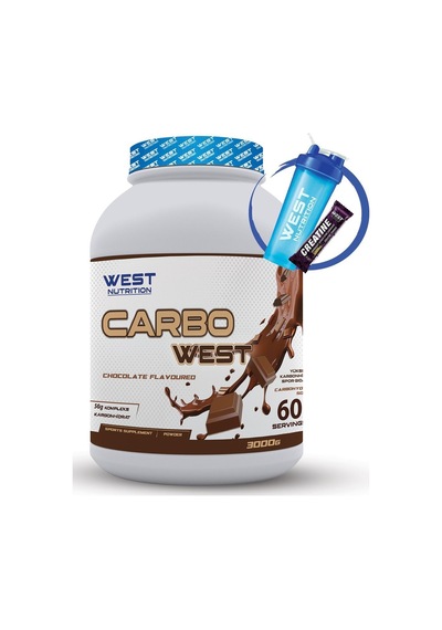 West Nutrition Hediye- Carbowest Karbonhidrat Kompleksi 3000 Gr 60 Servis