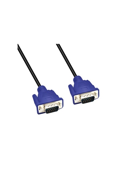 Vga Kablo 15 Pin Erkek/Erkek 1.5 Metre Poşetli Powermaster
