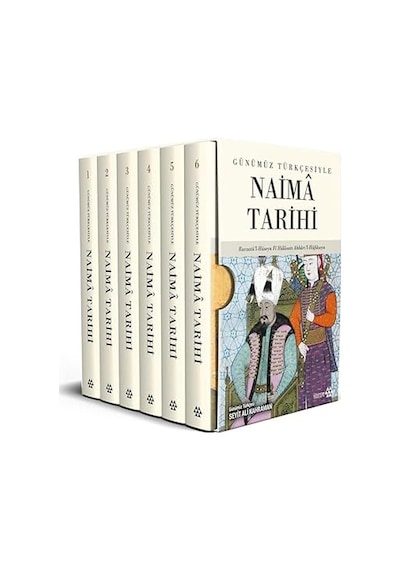 Tek Adam Cilt 2 Büyük Boy : Mustafa Kemal 1919 - 1922 + Naima Tarihi 6 Kitap Takım : Günümüz Türkçesiyle