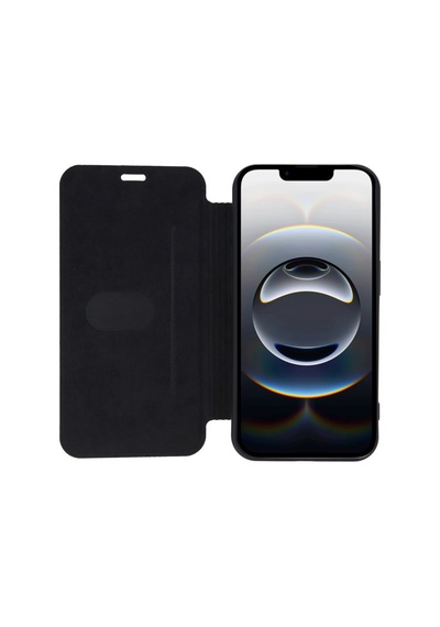 iPhone Uyumlu 16e Kılıf Flip Cover - Siyah Çok Renkli
