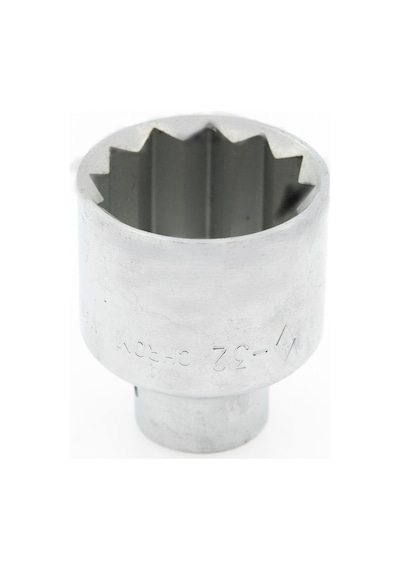 32 Mm 1/2" Yıldız 12 Köşe Lokma Anahtar Cr-v Profesyonel