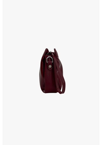 Sosela 67-6012 Kadın Parlak Bordo Portföy Çanta P.bordo