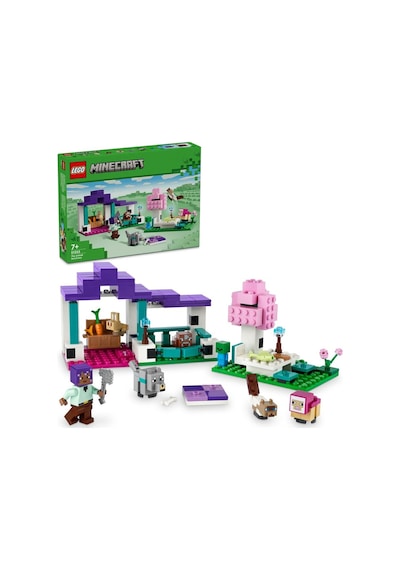 LEGO® Minecraft Hayvan Barınağı 21253 7+ Yaratıcı Oyuncak Yapım Seti - 206 Parça