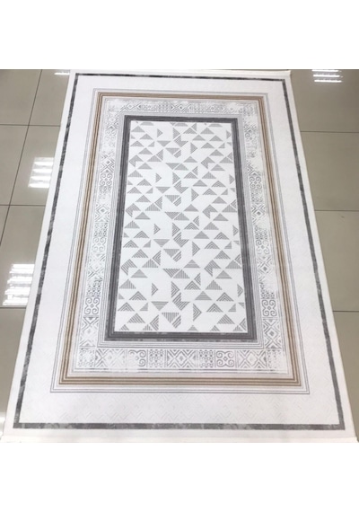 Merinos Halı Vista 76593 957 Serisi Triko Akrilik Salon Oturma Yatak Odası Halısı Krem - Bej - Gri