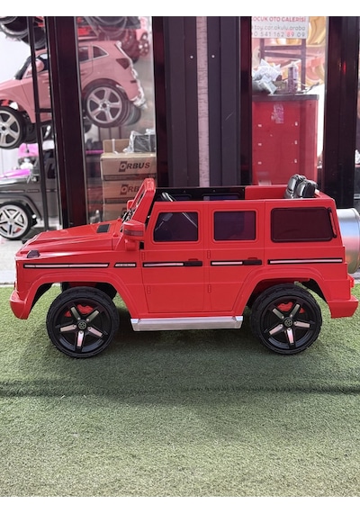 Mercedes Brabus İsme Özel Plaka Hediye Akülü Araba 0-6 Yaş Kırmızı