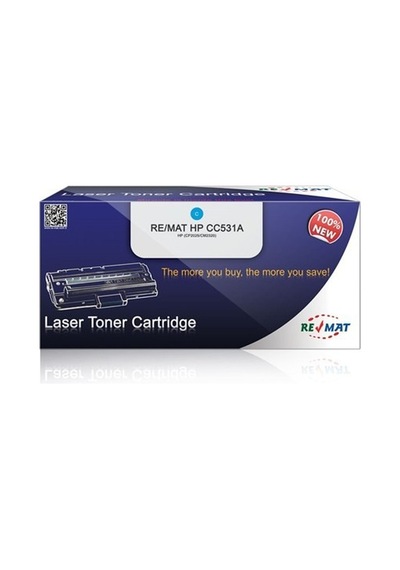 Hp Cc531a Mavi Uyumlu Toner %100 Yeni