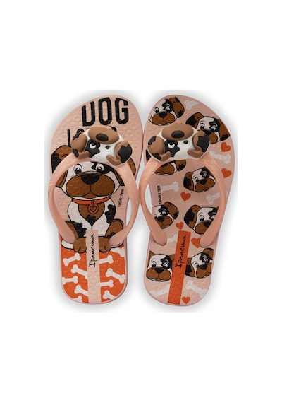 İpanema Dogmania Çocuk Parmak Arası Terlik Pembe 25/34 M0281-RB Pembe