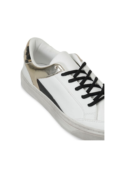 Butigo 26k-136 Beyaz Kadın Sneaker 000000000102709497 Beyaz-altın