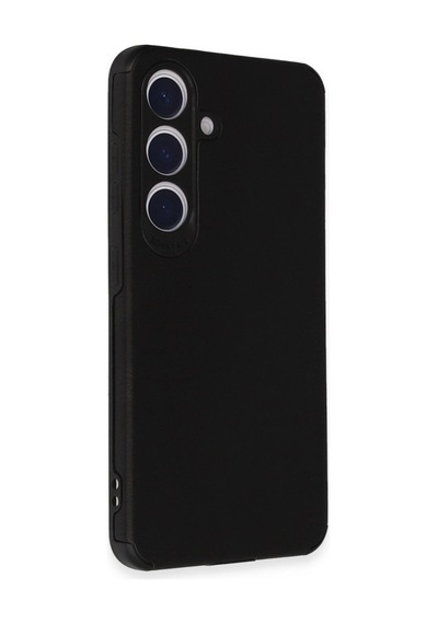 Samsung Galaxy S24 Kılıf Loop Deri Silikon - Siyah
