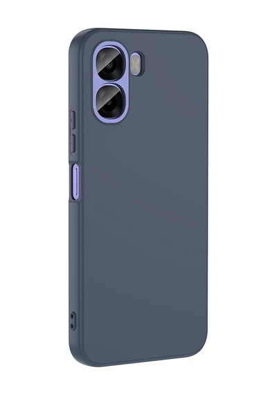 Maks Technology Oppo A6x Uyumlu Kılıf Mkst Mara Lansman Kapak - Lacivert